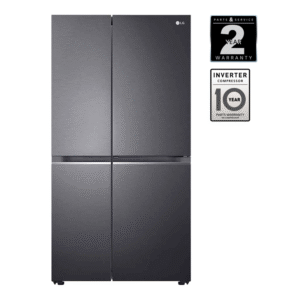 LG Refrigerator Door in Door Side by Side 24.5 cu.ft RVS-M245BM